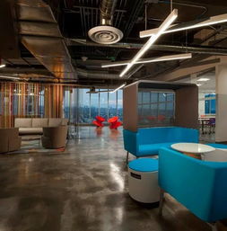 金融服務公司辦公空間設計 融合專業(yè)、科技與人文關懷